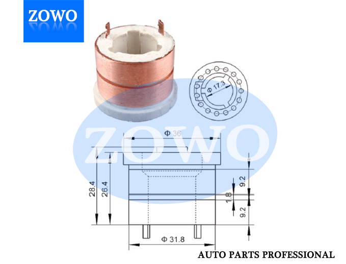 28 2852 1 Alternator Slip Ring