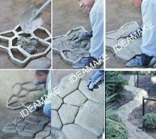 GARDEN TOOLS- Plastic Concrete Paver Mould