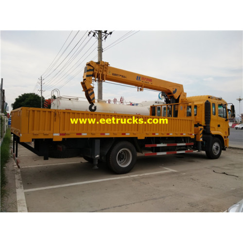 6ton 4x2 JAC Crane Trucks