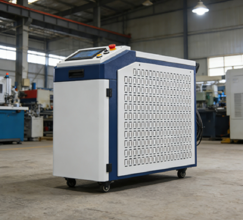 As máquinas de limpeza a laser são ecologicamente corretas e livres de poluição, atendendo aos padrões verdes Laser Cleaning Machine are environmentally friendly and pollution-free, meeting green standards
