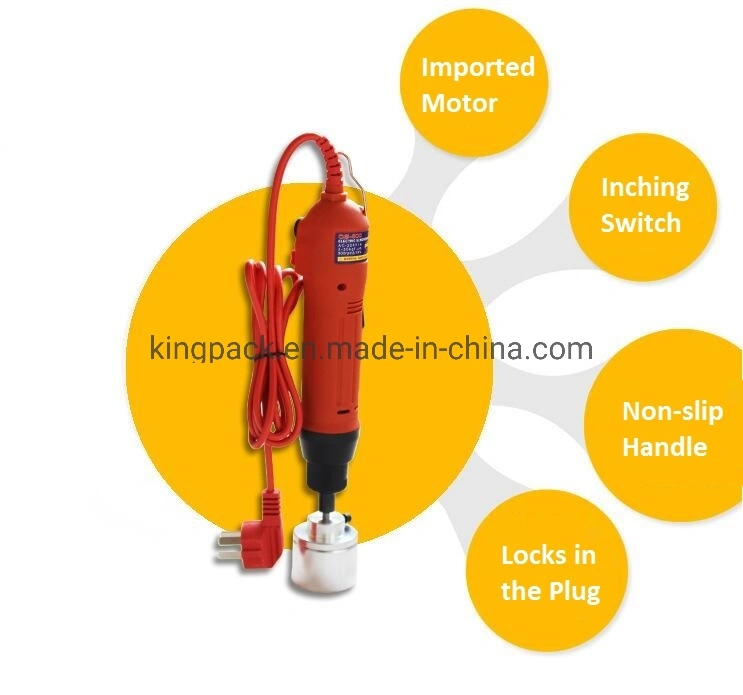 Handheld Electric Capping Machine for Plastic Bottle Caps