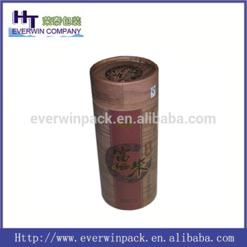 hot style custom carboard cylinder boxes for stroage tea