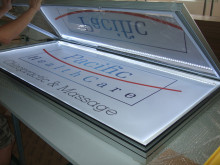 Outside LED Advertising Light Frame