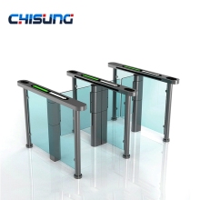 High-Speed Access Control: Glass Speed Gates with RFID Reader