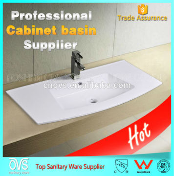 bathroom ceramic basins for cabinet