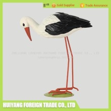 HZ001 simulation garden and home decoration vintage stork decoys