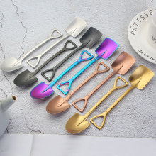 Food Grade Stainless Creative Shovel Shape Spoon