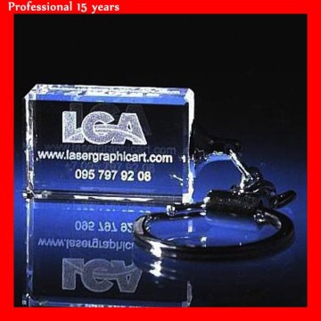 2016 crystal keyring new design Crystal key chain customize logo