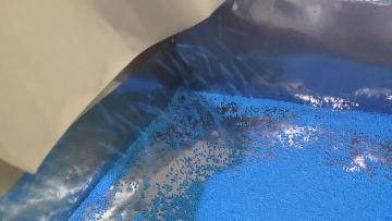 PP PE blue colour masterbatch granules