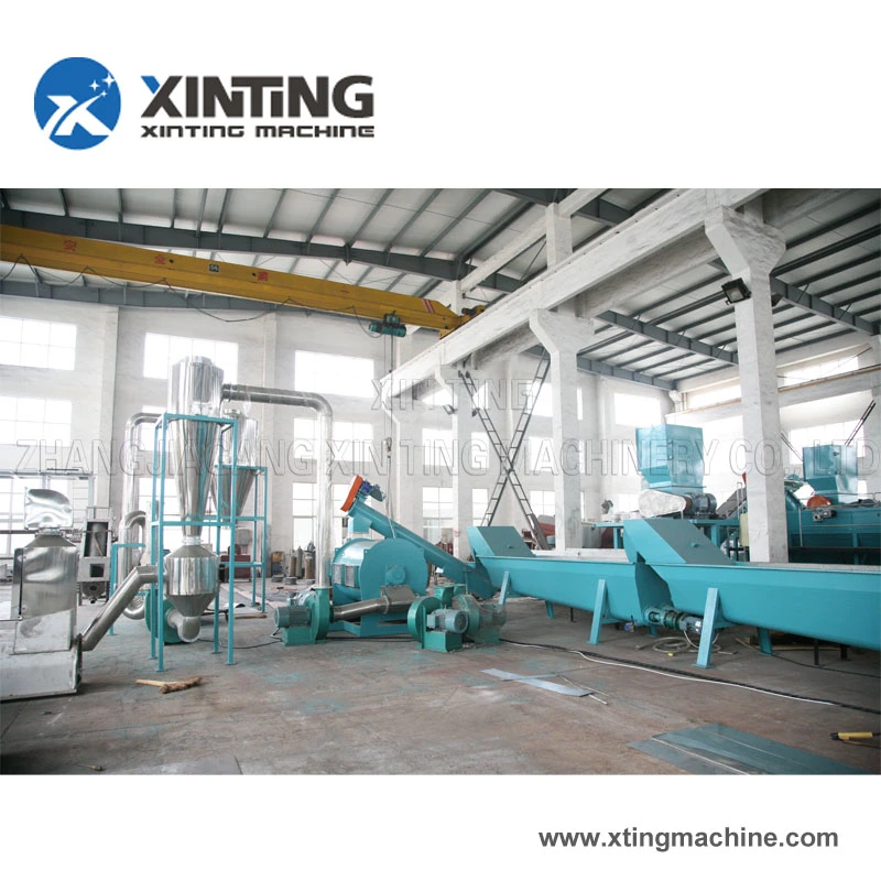 Waste Plastic Pet Material Hot Washing Machine Recycling Line