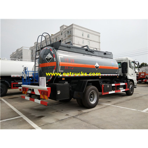 Dongfeng 10000L băng tải Acetic Acid Tank Xe tải