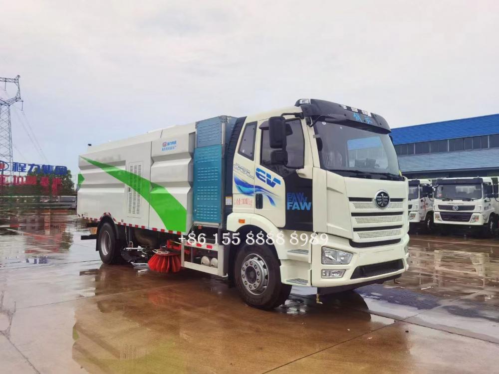 Faw Pure Electric Cleaning Truck 1 4 Jpg