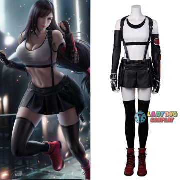 Final Fantasy Tifa Lockhart Cosplay Costume