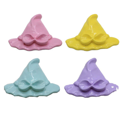 Colorful Flatback Mini Resin Pillow Shape Craft Sweet Candy Cabochon Bowknot Ornament for Baby Headwear Accessory