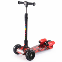 Music-Enabled 3-Wheel Kids Scooter for Children Aged Three and Above