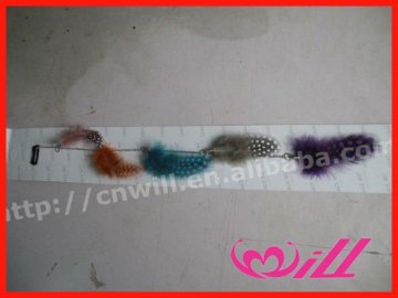 Fashion Multicolor Feather Hair Extension Clip In Feather Hair Extensions