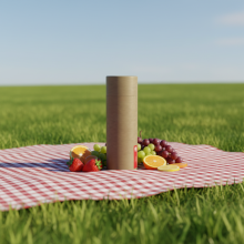 Eco-Friendly Daily Necessities Paper Tube Packaging