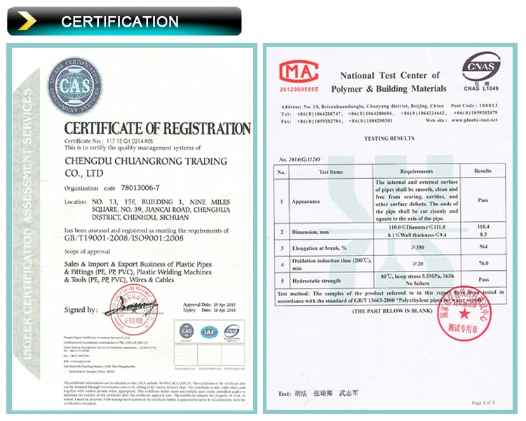 Plastic Gas Pipes Material with PE100