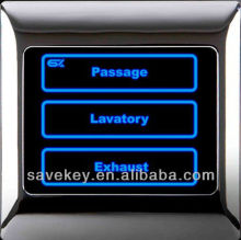 3 gang touch control panel, smart switch, lighting control