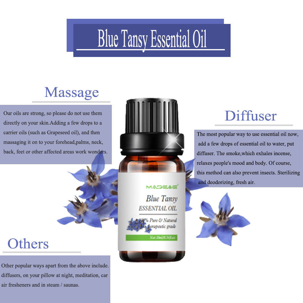 Blue Tansy Water Soluble Essential Oil For Skincare