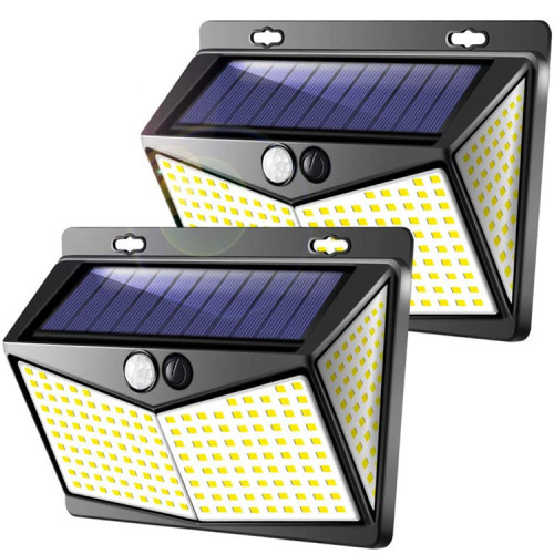 208LED Solar Waterproof Motion Sensor Flood Light