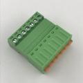 3.81mm pitch 7 pin spring pluggable terminal block