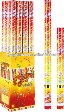 Compressed air action confetti shooter,confetti cannon