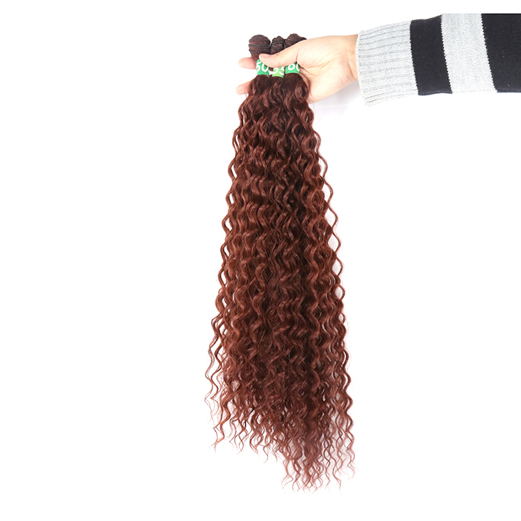 22 Inch Natural Smooth Protein Fiber 100% Synthetic Wave Italian Hair Extension