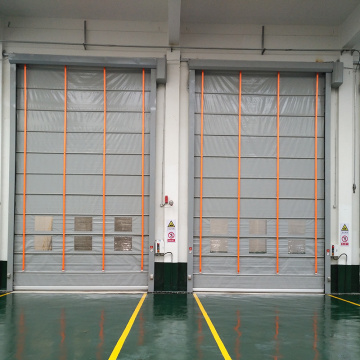 PVC High Speed Stacking Fold up Warehouse Door