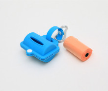 Silicone Pet Garbage Bag Storage Box & Dispenser