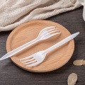 Disposable tableware plastic cutlery with long handle and high temperature resistant