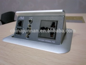 desk mounted outlet