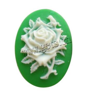 Gets resin brooch cameo gold