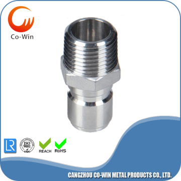 Stainless Steel Quick Disconnect Plug Male