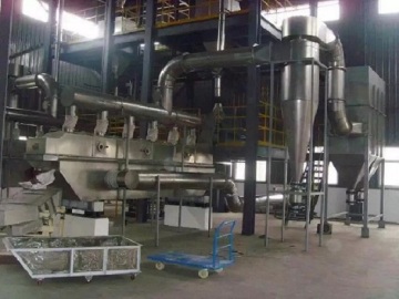 Vibration Fluidized Bed Drying Production Line
