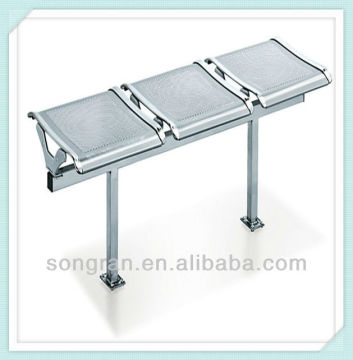 Cheap out door waiting room bench seating
