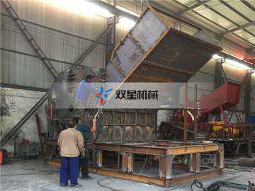 Heavy Duty motorized aluminum can Briquette Breaker crusher