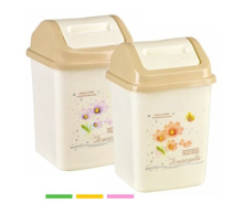 Outside Plastic Trash Can