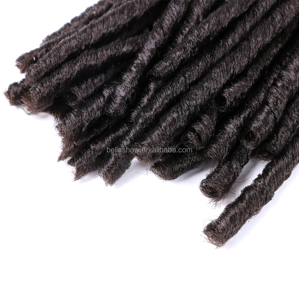 12 Inch Goddess Faux locs Crochet Hair 6  Crochet Hair Extensions Faux locs Braiding Hair Afro Kinky Soft Dreadlocs