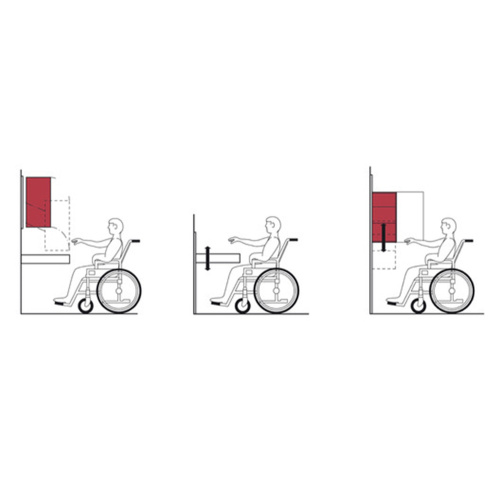 Wheelchair Accessible Kitchen Sink Cabinet