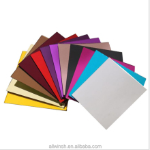 High Reflective Gold Silver Acrylic Mirror Sheet - Colorful Mirror Acrylic