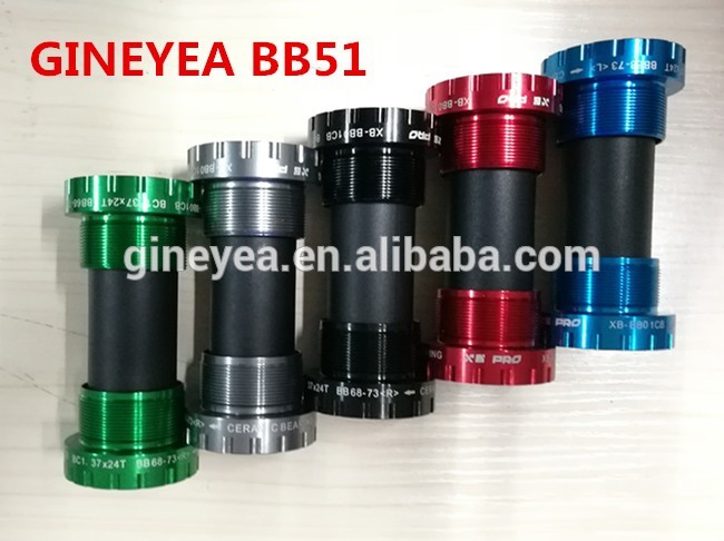 Se encaixa 68 ou 73mm English Threaded BB Shell Bottom Brackets MTB Road Mountain Bike Front Choques