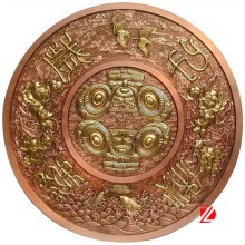 famous brass wall decor with art sculptures