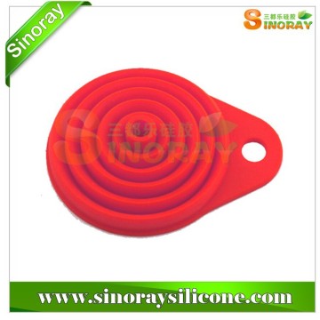 High Quality Silicone Foldable Funnel