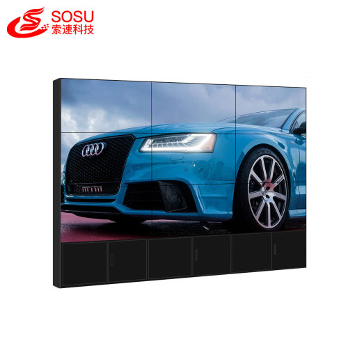 seamless lcd video wall with media player