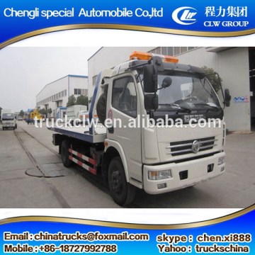 Top level top sell new flat headed wrecker towing truck