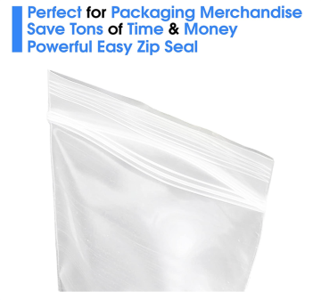 Resealable plastic Photos pouch with zipper