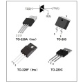 600V BT139-600E 16A TRIAC con baja corriente y corriente de enganche