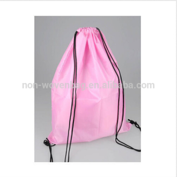 cheap wholesale polyester drawstring backpack/backpack drawstring bag