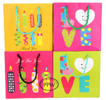 Colorful Party Favor Bags Favour Bags